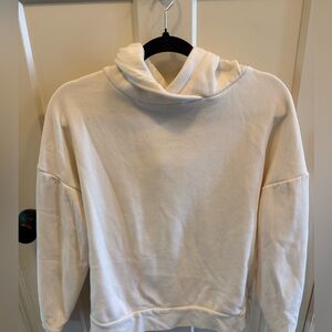 Fabletics Cream Cloud Hoodie Pullover Sweater